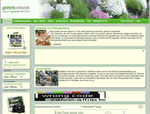 Tablet Screenshot of greenconcept.ch